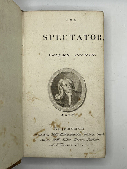 The Spectator c.1770; Joseph Addison, Steele