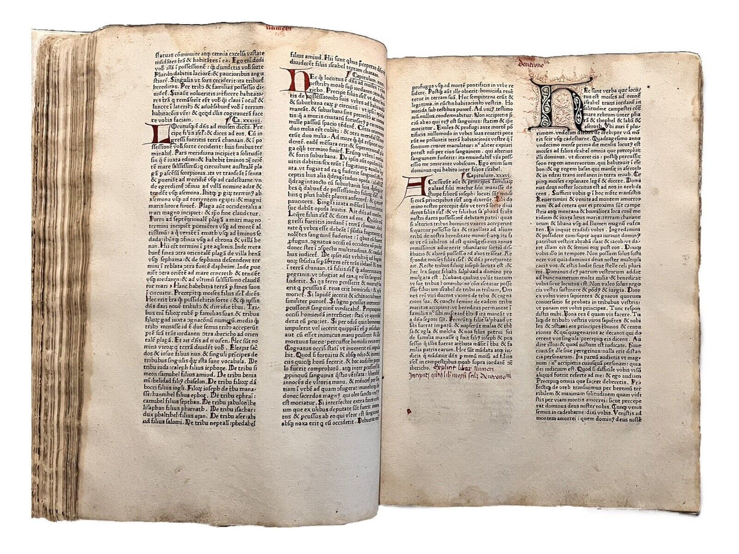 The Earliest Obtainable Printed Bible c.1465-1473