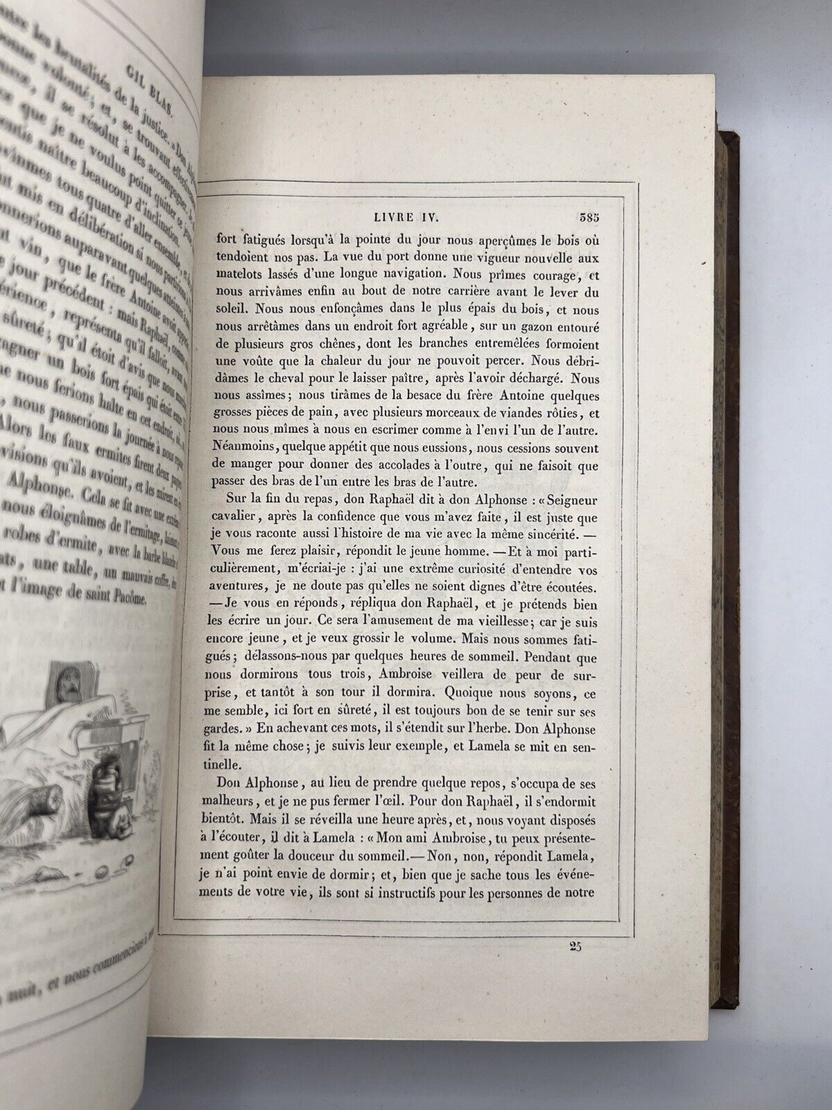 History of Gil Blas of Santillane by Alain-René Lesage 1835