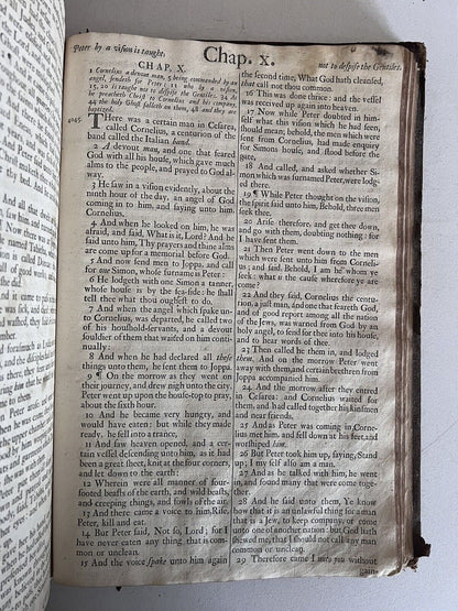 Antique King James Bible 1685