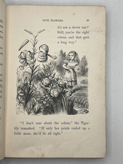 Through the Looking Glass by Lewis Carroll 1872 First Edition First Impression