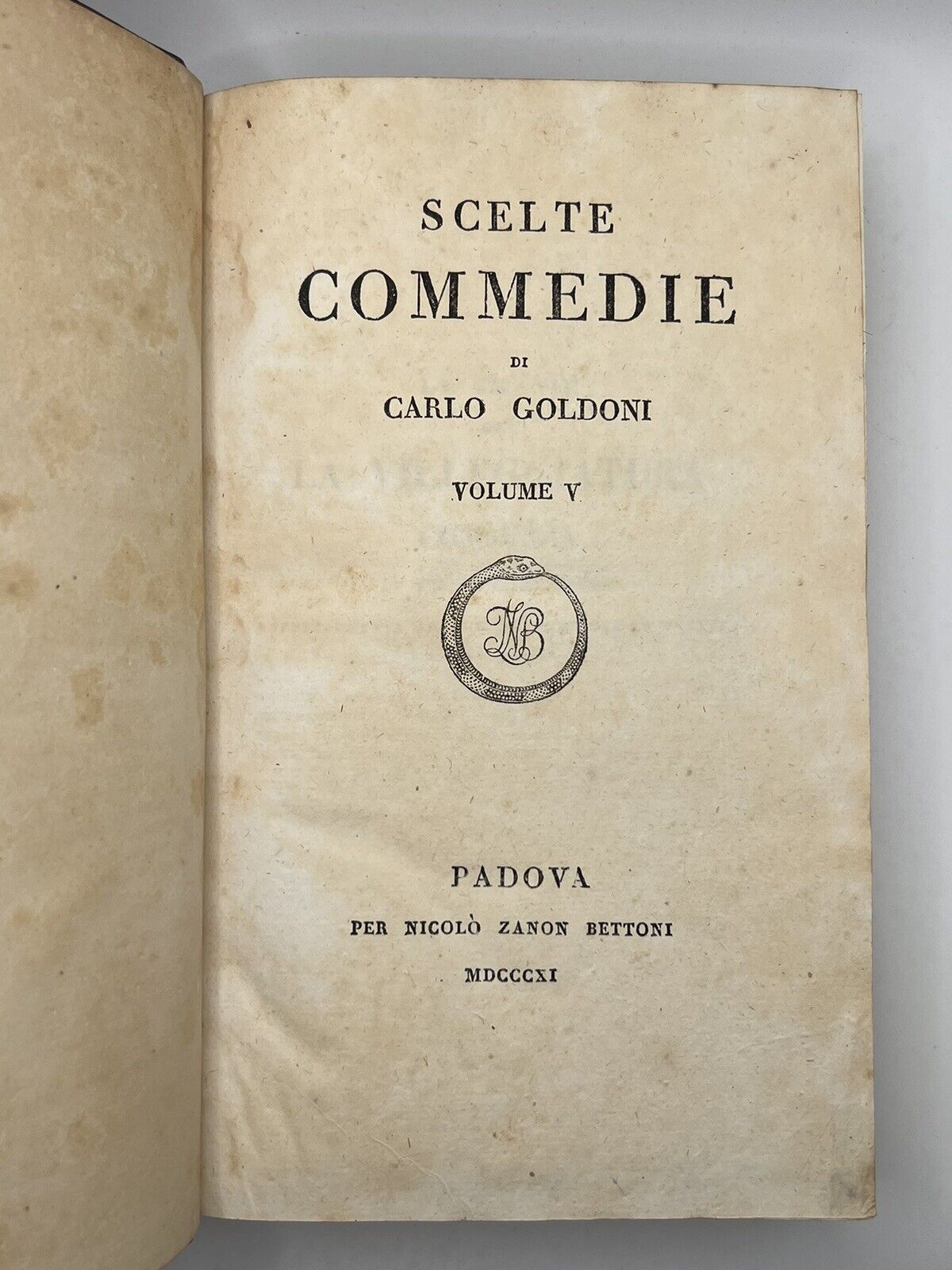 Selected Comedies By Carlo Goldoni 1811-17