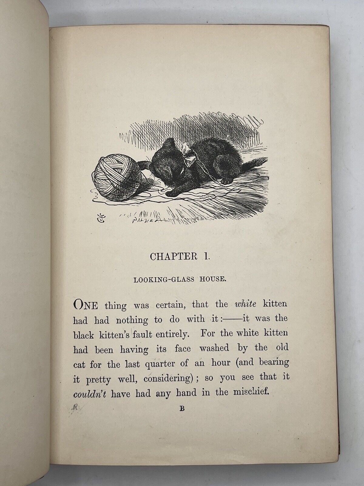 Alice in Wonderland & Through the Looking Glass by Lewis Carroll First Editions