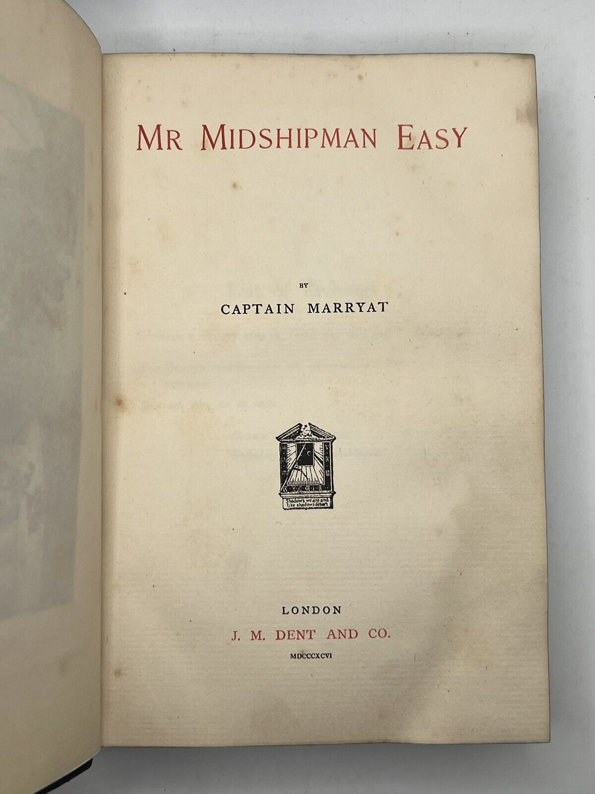 The Works of Captain Marryat 1890s Bickers