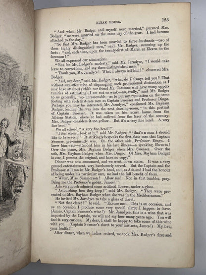 Bleak House by Charles Dickens 1853 First Edition First Impression