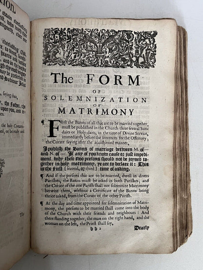 The Book of Common Prayer 1662 First Edition