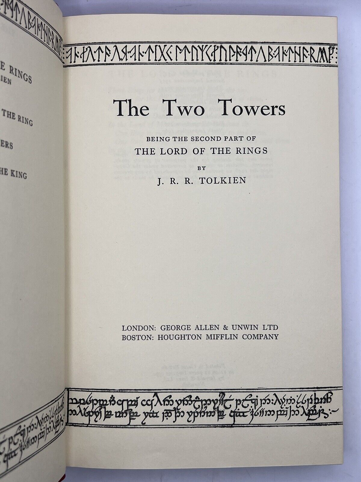 The Lord of the Rings by J.R.R. Tolkien First Edition Set with Original Dust Jackets!