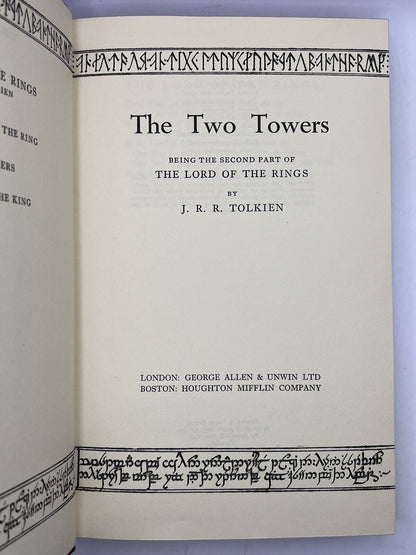 The Lord of the Rings by J.R.R. Tolkien First Edition Set with Original Dust Jackets!