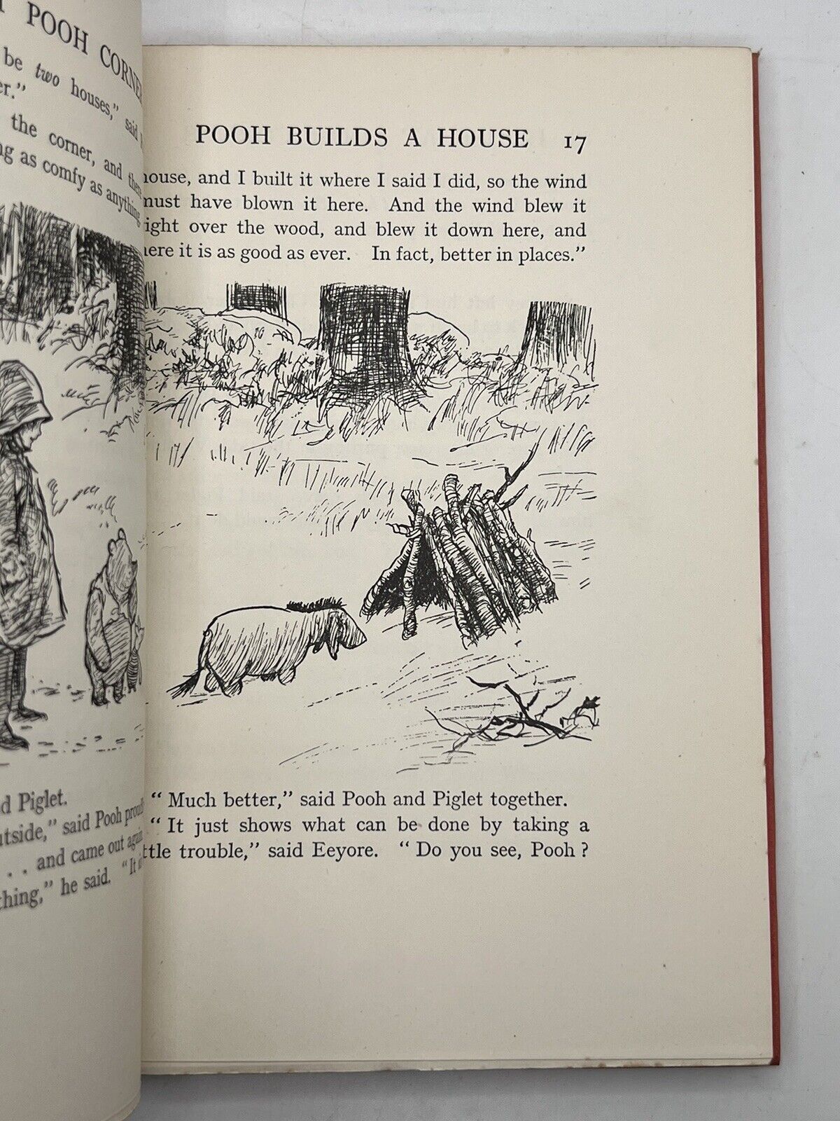 The House at Pooh Corner by A. A. Milne 1928 First Edition First Impression IMP Dust Jacket