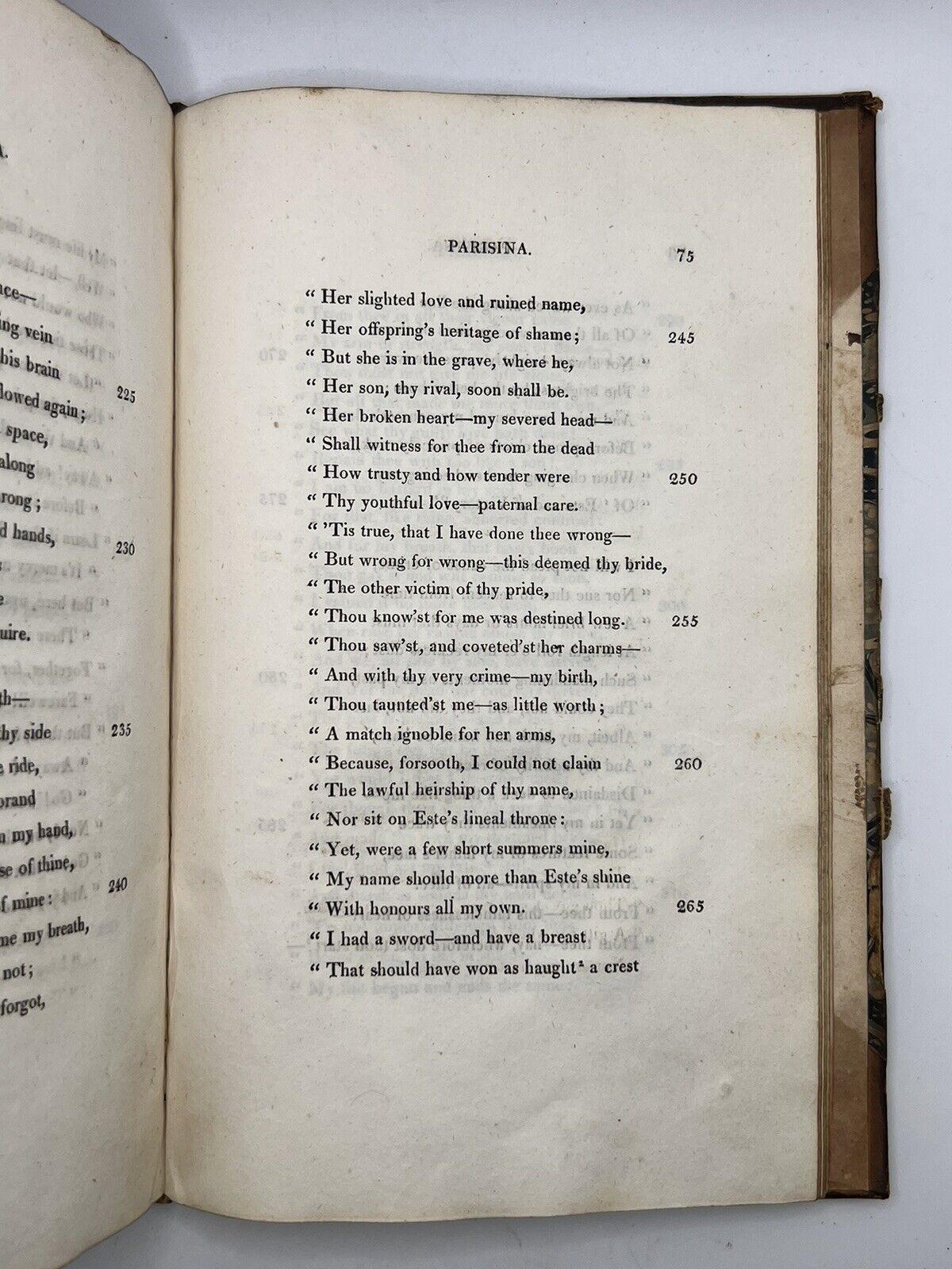 The Siege of Corinth and Parisina by Lord Byron 1816 First Edition First Issue