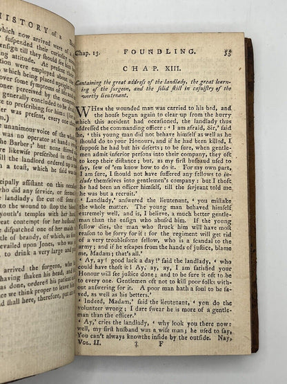 The History of Tom Jones by Henry Fielding 1780