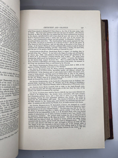 The Curiosities of London by John Timbs c.1871