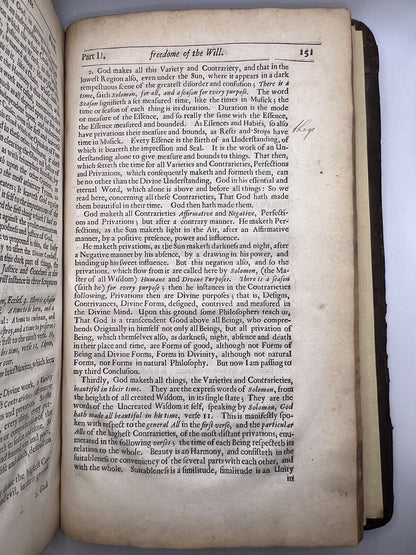 A Discourse on the Freedom of the Will by Peter Sterry 1675 First Edition