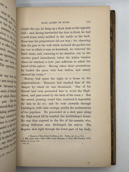 The History of Mary Queen of Scots by F. A. Mignet 1851