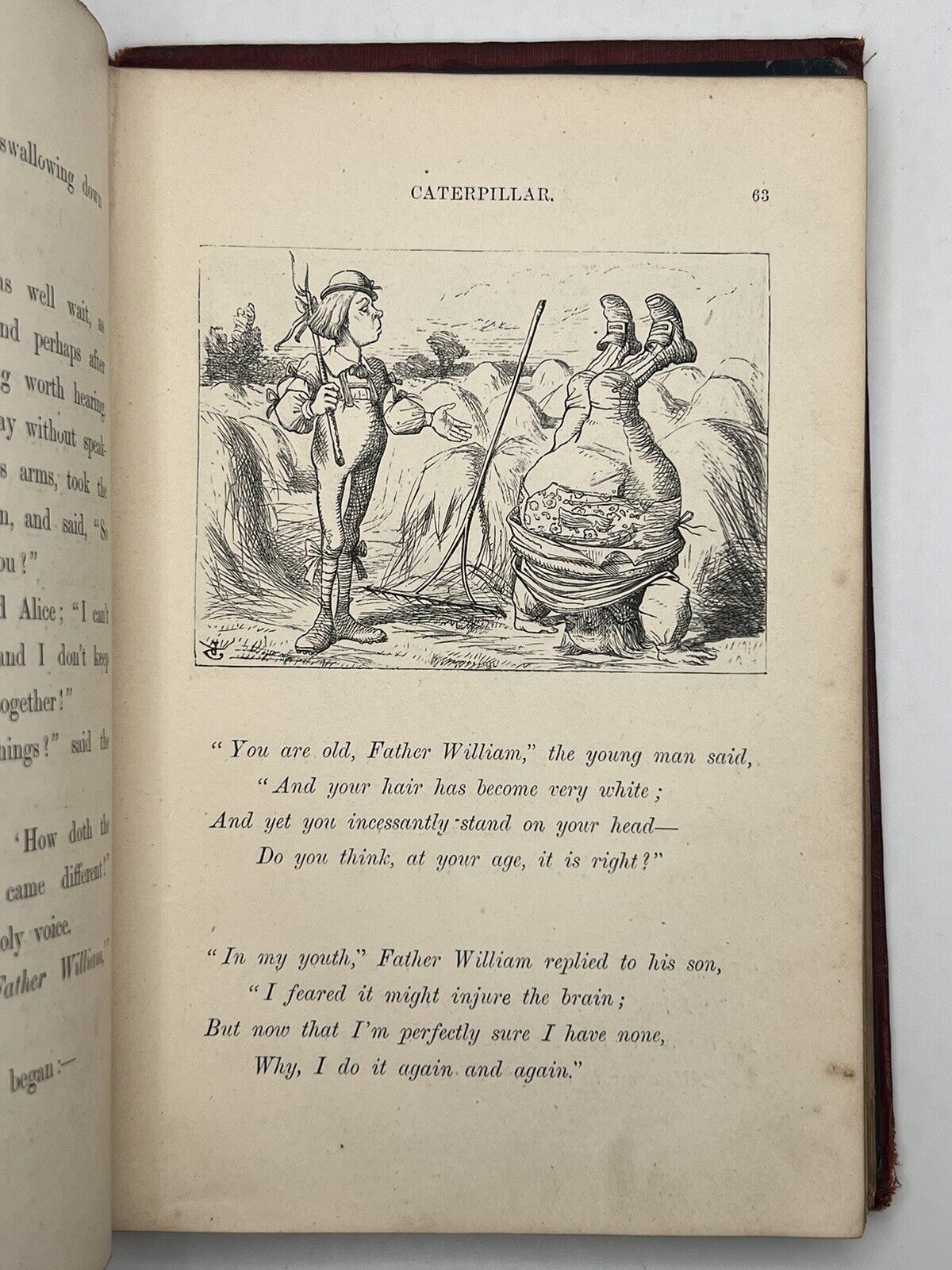 Alice's Adventures in Wonderland by Lewis Carroll 1867 First Edition