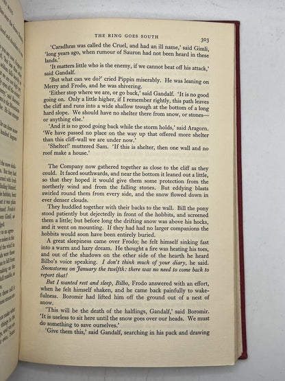 The Fellowship of the Ring by J.R.R Tolkien 1954 First Edition Second Impression