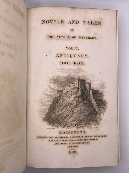 The Novels and Tales of Walter Scott 1819