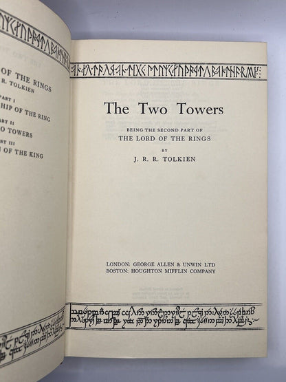 The Lord of the Rings by J.R.R. Tolkien; First Edition Set 11/8/7