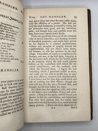 The Rambler by Samuel Johnson 1794