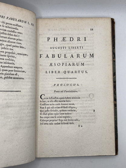 Aesop's Fables by Phaedrus 1784