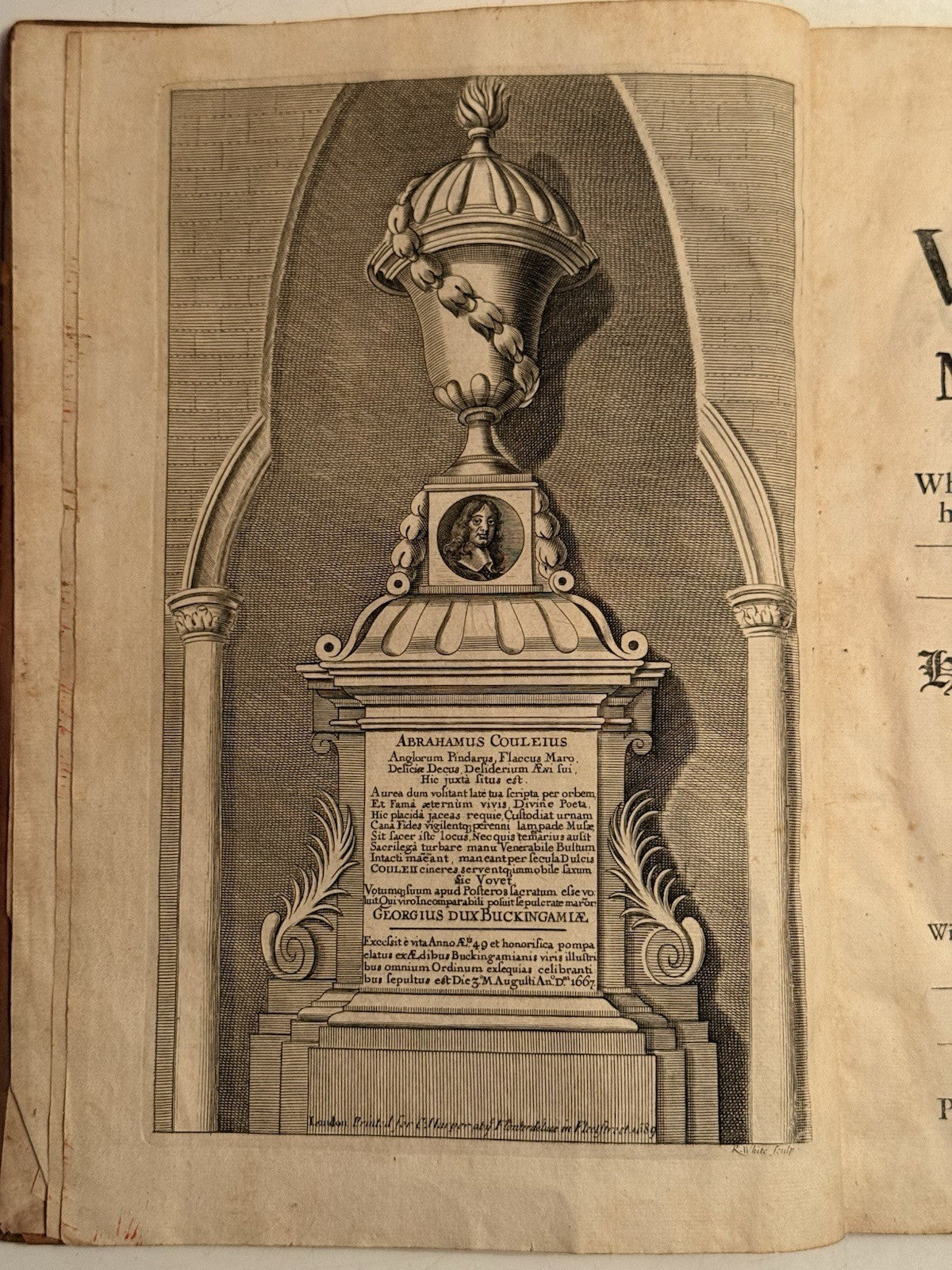 The Works of Abraham Cowley 1674-1689