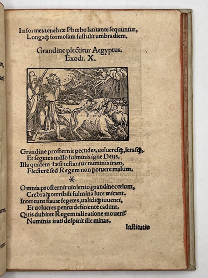 Biblicae Historiae Georg Aemilius 1539 Illustrated Post-Incunable Tyndale