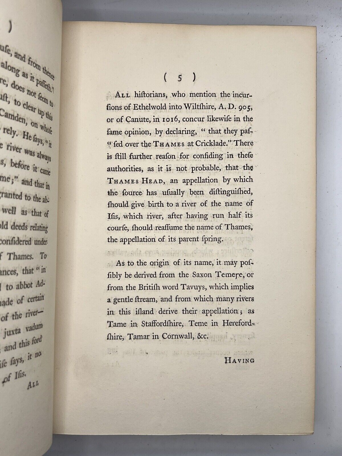 Picturesque Views on the River Thames  by Samuel Ireland 1792 First Edition