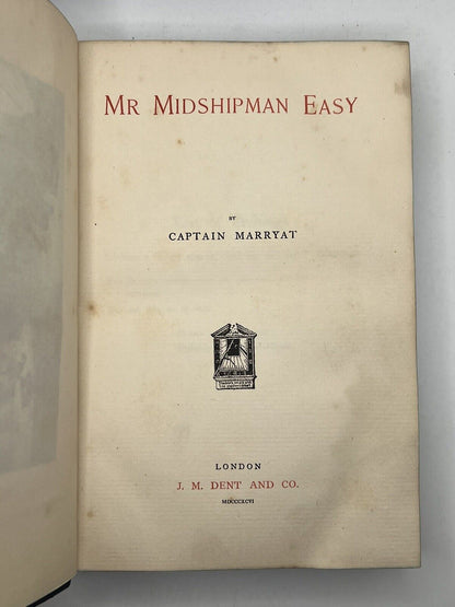 The Works of Captain Marryat c.1890 Bickers