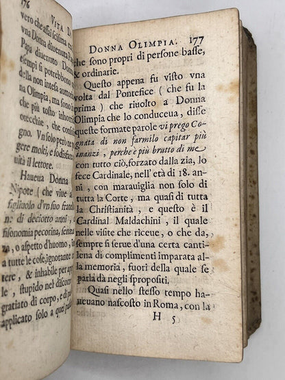 Vita di Donna Olimpia 1676