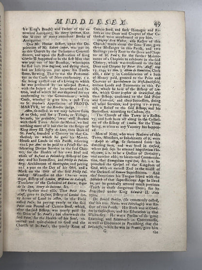 Magna Brittania 1720-31 First Edition