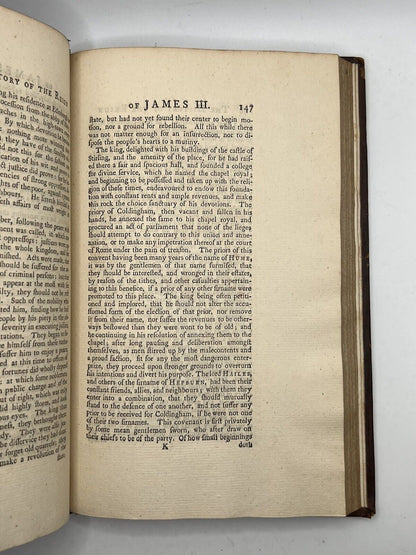 The History of Scotland from 1423 to 1542 by William Drummond 1749