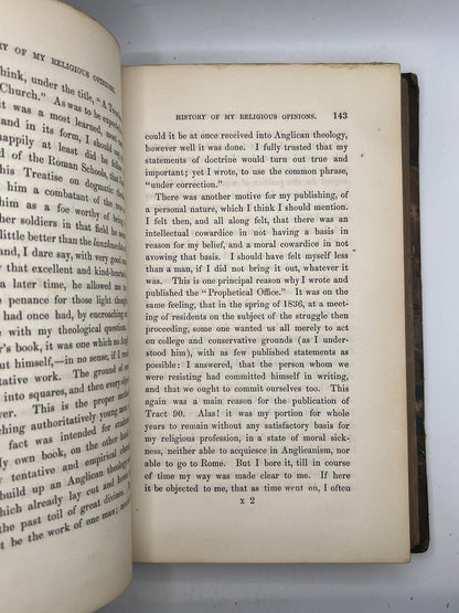 Apologia Pro Vita Sua by John Henry Newman 1864 First Edition