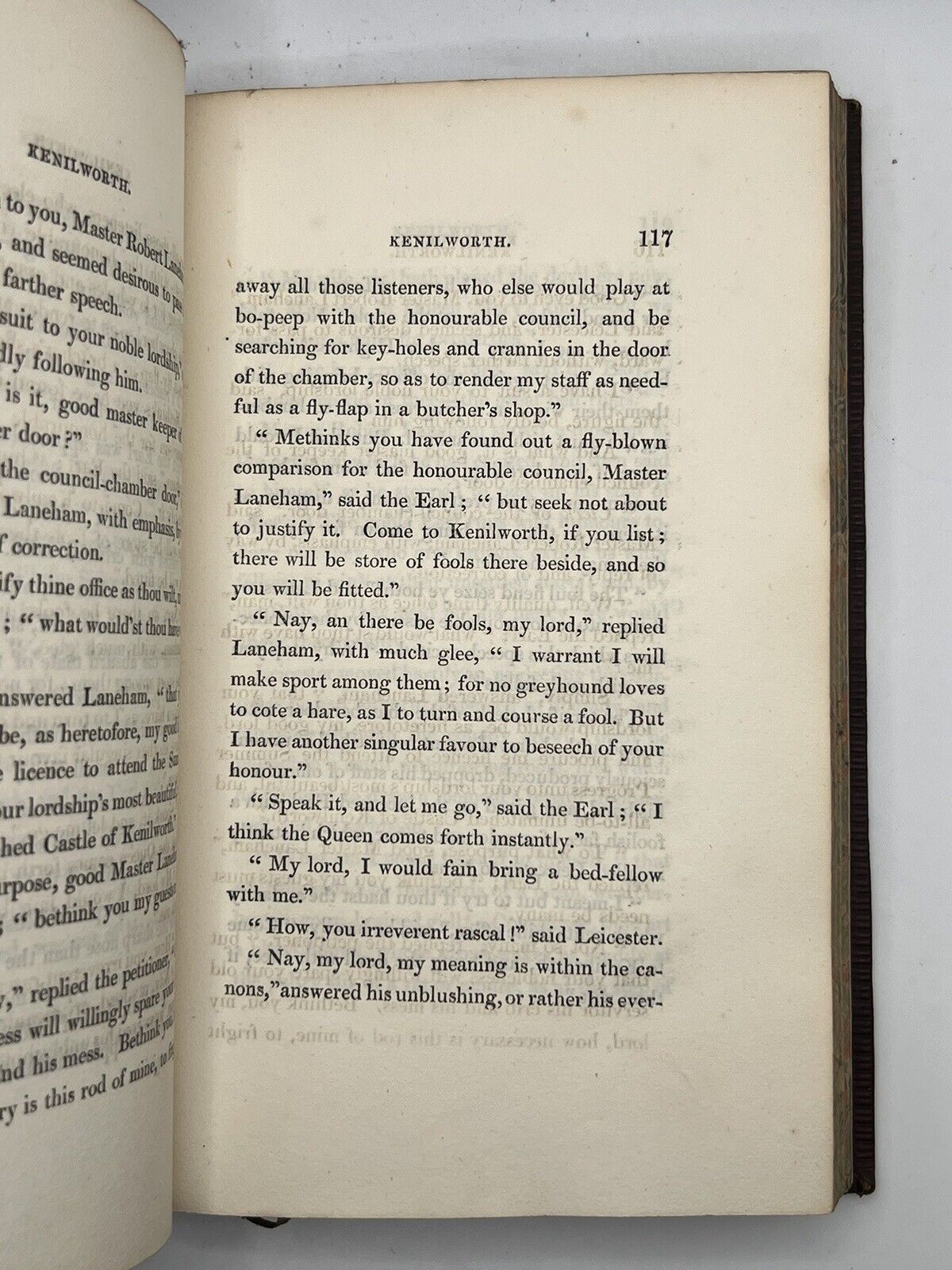 Kenilworth; a Romance by Sir Walter Scott 1821 First Edition