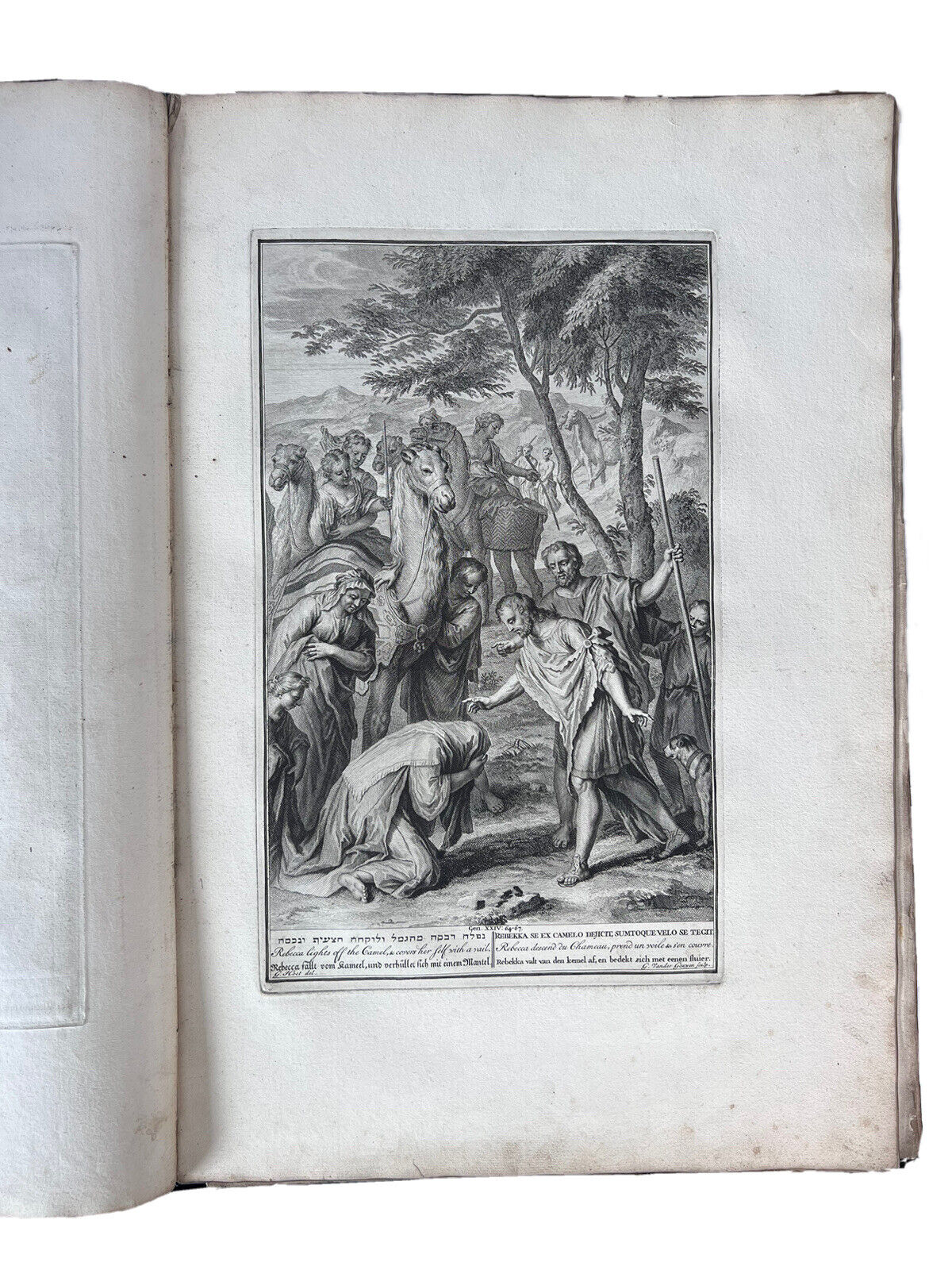 A Stunning Set of 40 HUGE Biblical Prints / Plates After G. Hoet (c.1700)