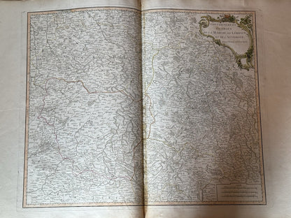 Composite Atlas by Robert de Vaugondy c.1770s Elephant Folio