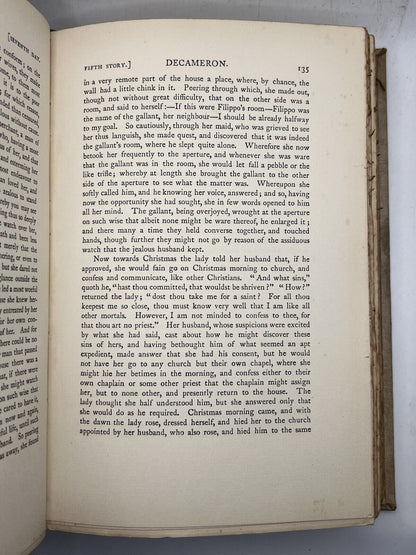 The Decameron by Giovanni Boccaccio 1920s