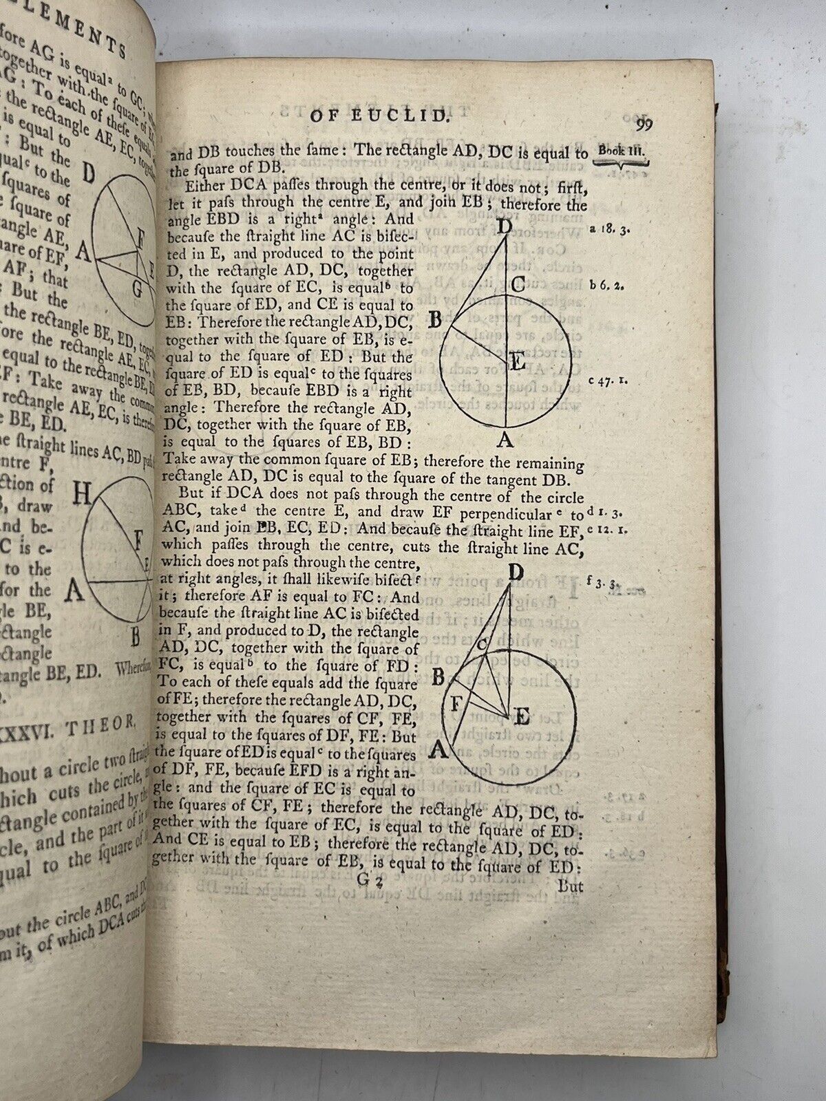 The Elements of EUCLID 1799 Simson English Edition