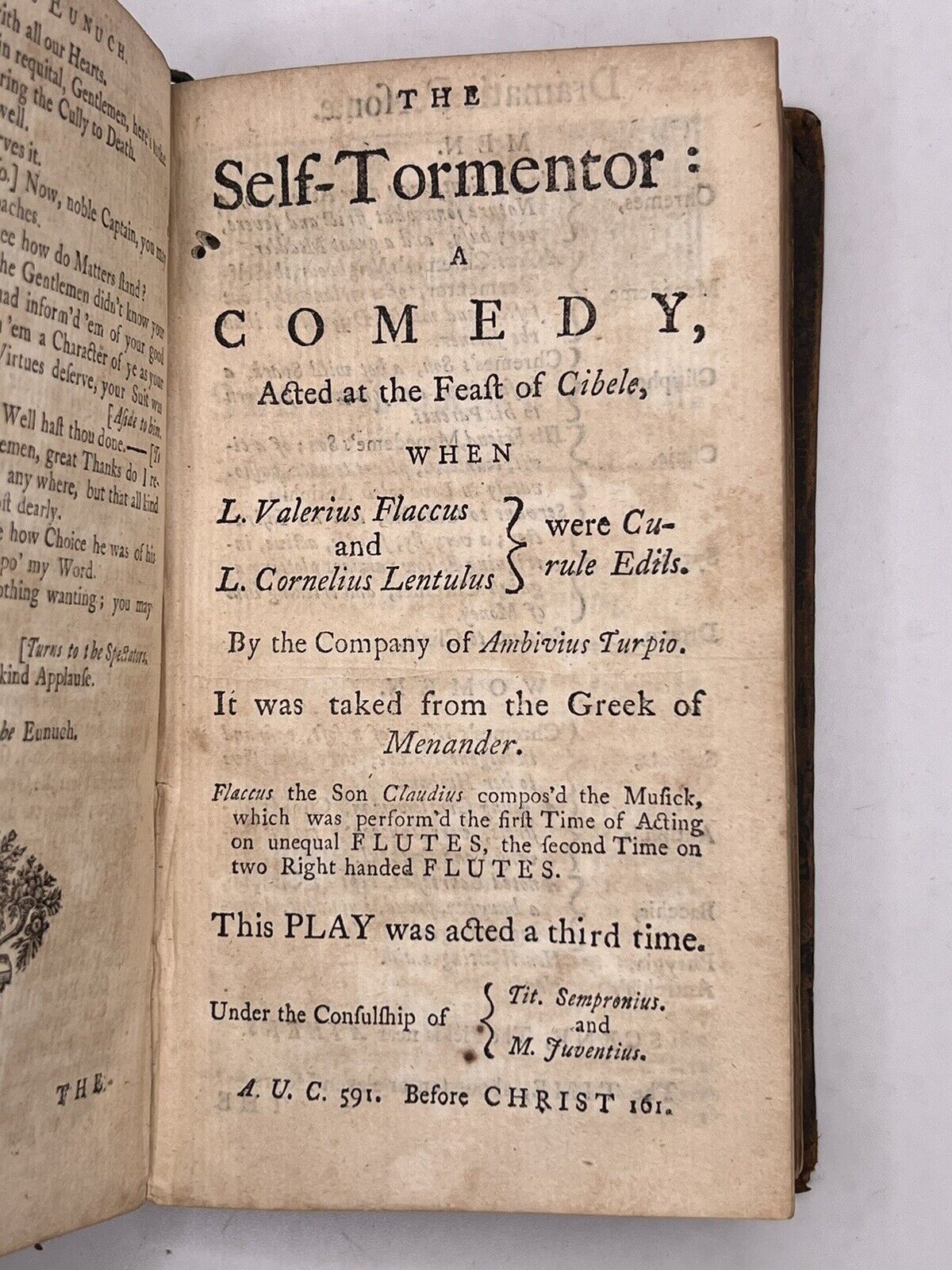 The Comedies of Terence in English 1733