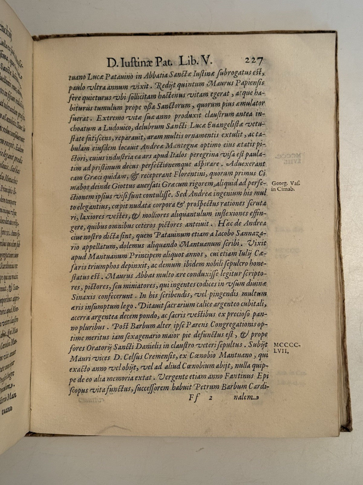 Patavino's History of the Benedictines 1606 First Edition