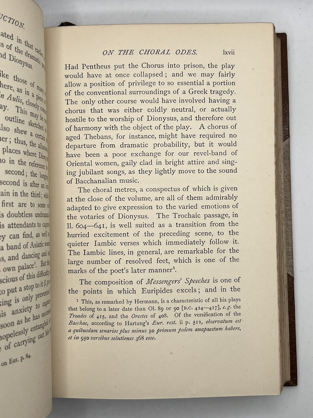 The Bacchae of Euripides 1892 Hatchards