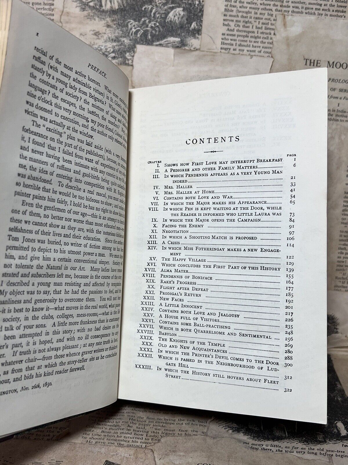 The History of Pendennis by William M. Thackeray c.1890