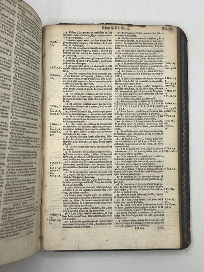 The Bible, Geneva Version, Amsterdam 1635 Rare