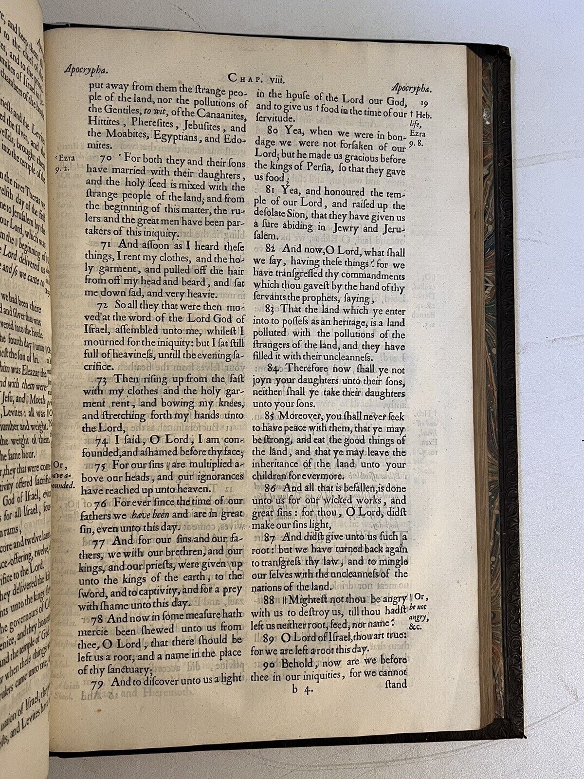 Antique King James Bible 1660