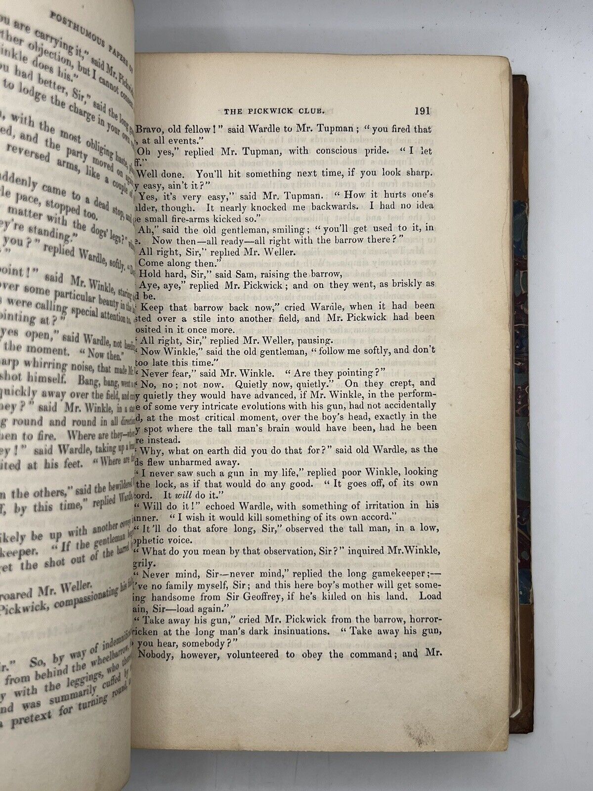 The Pickwick Papers by Charles Dickens 1837 First Edition Early State Buss Plates