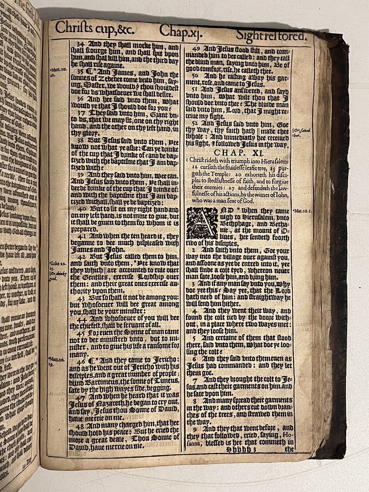 The King James Bible 1611 First Edition Fourth Issue; Pulpit Folio