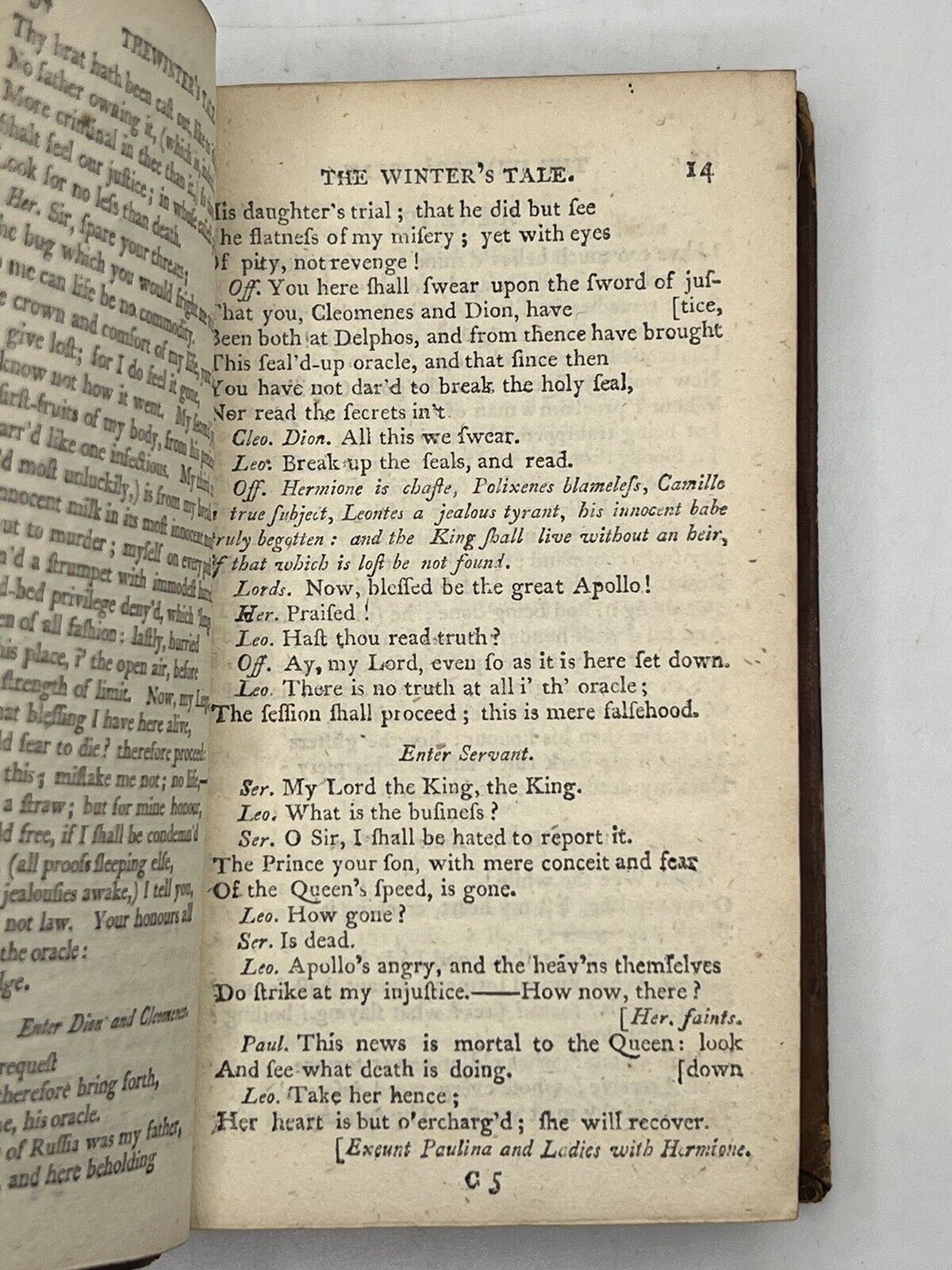 The Plays of William Shakespeare 1805