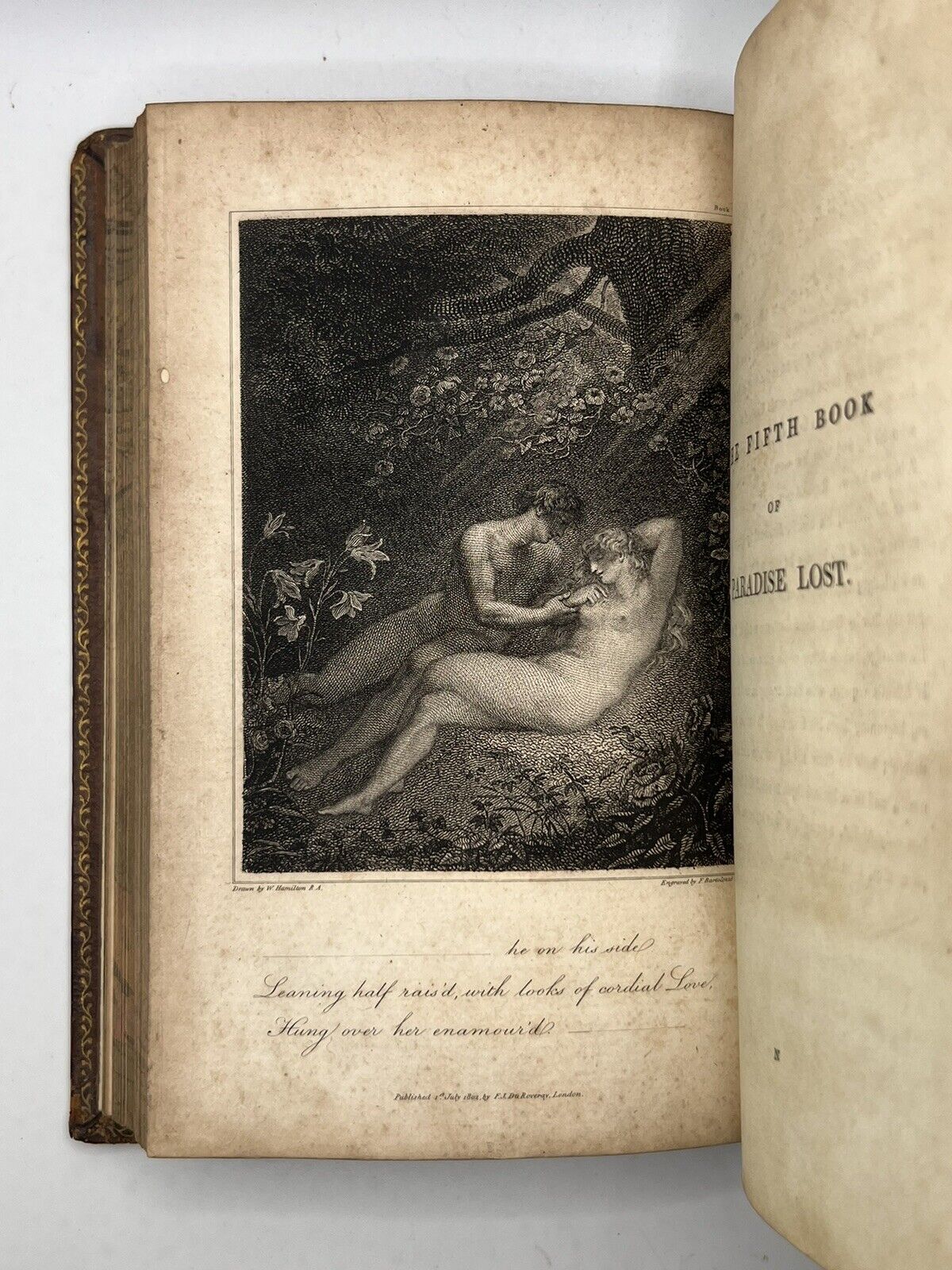 Paradise Lost by John Milton 1802 Illustrated Edition