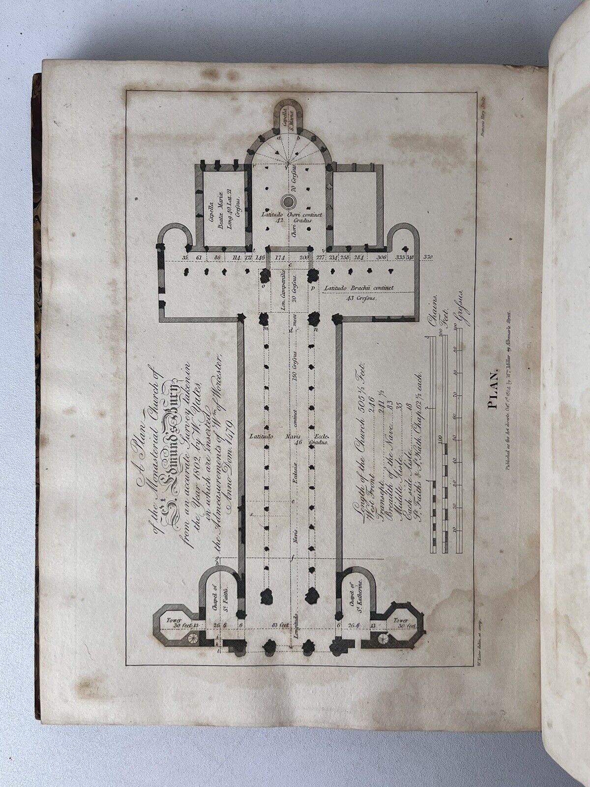 The History of Bury St. Edmunds by Richard Yates 1805