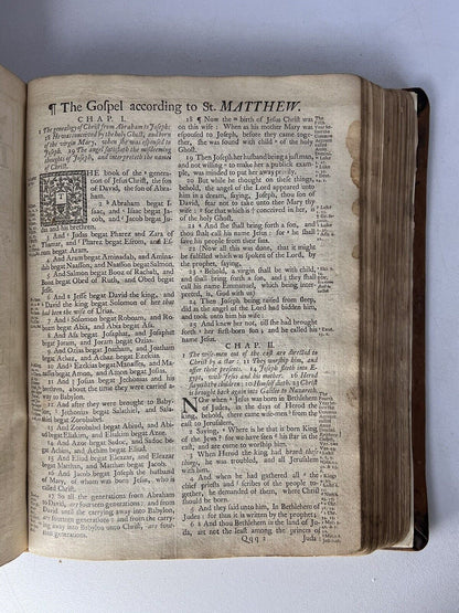 King James Bible 1732 John Baskett