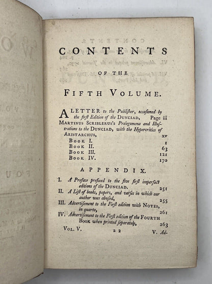 The Works of Alexander Pope 1757